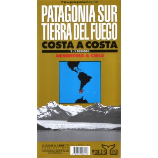 Patagonia Sur / Tierra del Fuego 1:1.000.000