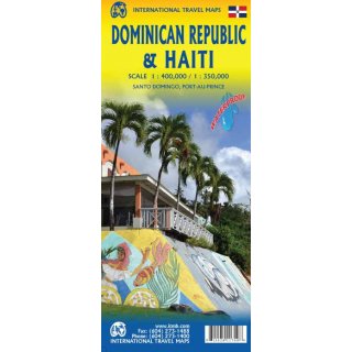 Dominican Republic & Haiti 1:400.000/1:350.000