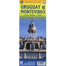 Uruguay and Montevideo 1:800.000/1:10.000