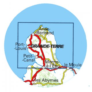 Guadeloupe Nord Grande-Terre 1:25.000 4601 GT