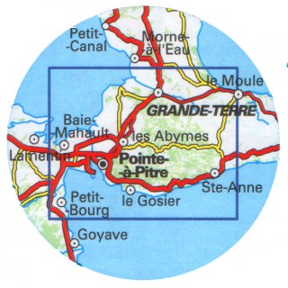 Guadeloupe: Pointe--Pitre 1:25.000