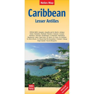 Caribbean - Lesser Antilles 1:2.500.000