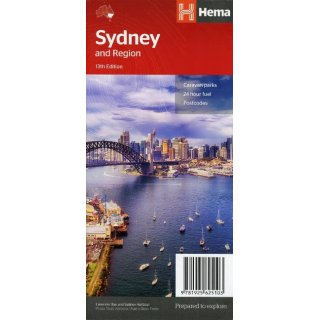 Sydney and Region 1:100.000/1:350.000