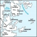 No.   2 - Shetland - Sullom Voe & Whalsay 1:50.000