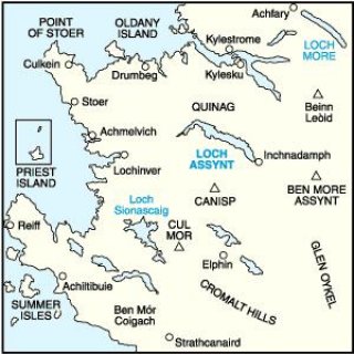 No.  15 - Loch Assynt, Lochinver & Kylesku 1:50.000