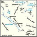 No.  16 - Lairg & Loch Shin, Loch Naver 1:50.000