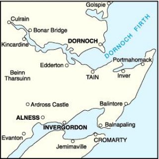 No.  21 - Dornoch & Alness, Invergordon & Tain 1:50.000
