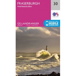 No.  30 - Fraserburgh, Peterhead & Ellon 1:50.000