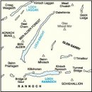 No.  42 - Glen Garry & Loch Rannoch 1:50.000