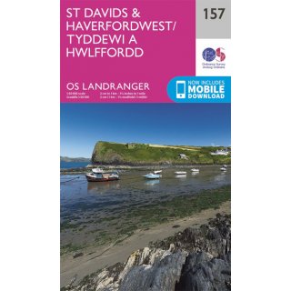 No. 157 - St Davids & Haverfordwest 1:50.000