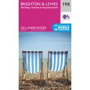 No. 198 - Brighton & Lewes, Haywards Heath 1:50.000