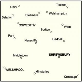 No. 126 - Shrewsbury & Oswestry 1:50.000