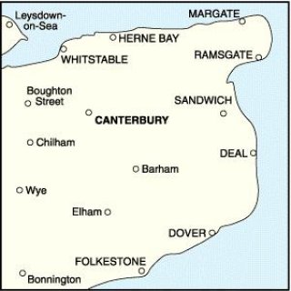 No. 179 - Canterbury & East Kent 1:50.000