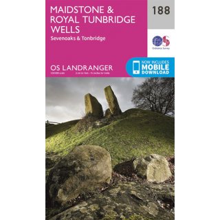 No. 188 - Maidstone & Royal Tunbridge Wellst 1:50.000