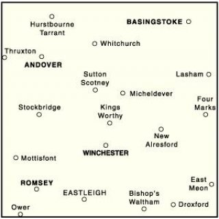 No. 185 - Winchester & Basingstoke 1:50.000