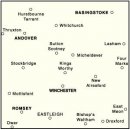 No. 185 - Winchester & Basingstoke 1:50.000
