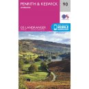 No.  90 - Penrith & Keswick, Ambleside 1:50.000