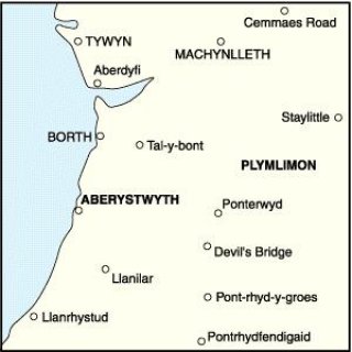 No. 135 - Aberystwyth & Machynlleth 1:50.000
