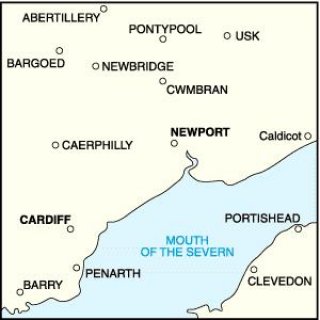 No. 171 - Cardiff & Newport, Pontypool 1:50.000