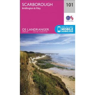 No. 101 - Scarborough, Bridlington & Filey 1:50.000