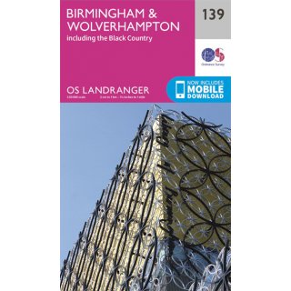 No. 139 - Birmingham & Wolverhampton 1:50.000
