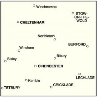 No. 163 - Cheltenham & Cirencester 1:50.000