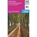 No. 153 - Bedford & Huntingdon 1:50.000