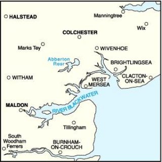 No. 168 - Colchester, Halstead & Maldon 1:50.000