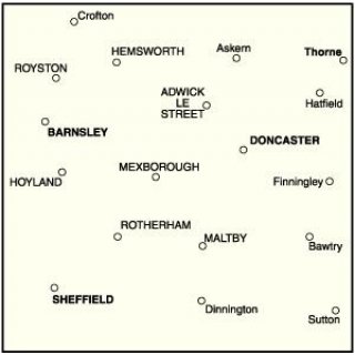 No. 111 - Sheffield & Doncaster 1:50.000