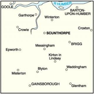 No. 112 - Scunthorpe & Gainsborough 1:50.000