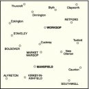 No. 120 - Mansfield & Worksop, Sherwood Forest 1:50.000