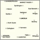 No. 121 - Lincoln & Newark-on-Trent 1:50.000