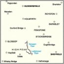 No. 110 - Sheffield & Huddersfield 1:50.000