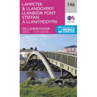 No. 146 - Lampeter & Llandovery 1:50.000