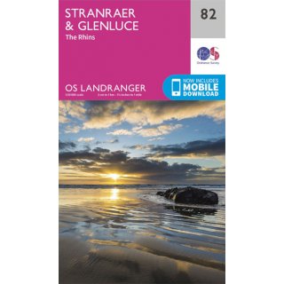 No.  82 - Stranraer & Glenluce 1:50.000
