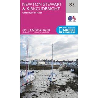 No.  83 - Newton Stewart & Kirkcudbright 1:50.000