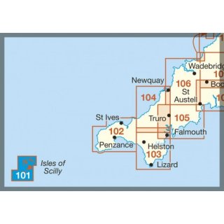 No. 101 - Isles of Scilly 1:25.000