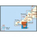 No. 103 - The Lizard, Falmouth & Heston 1:25.000
