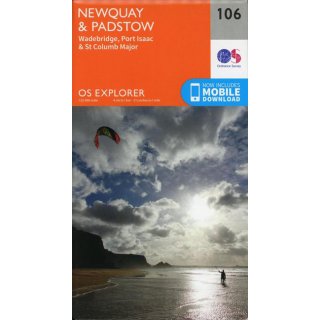 No. 106 - Newquay & Padstow 1:25.000
