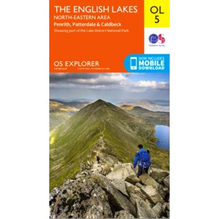 No. OL 5 - The English Lakes - North-eastern area 1:25.000