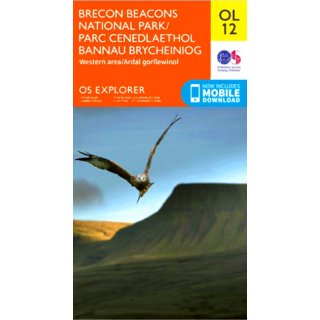 No. OL12 - Brecon Beacons National Park - Western area 1:25.000