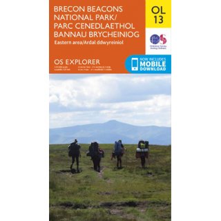 No. OL13 - Brecon Beacons National Park - Eastern area 1:25.000