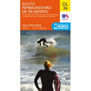 No. OL36 - South Pembrokeshire 1:25.000