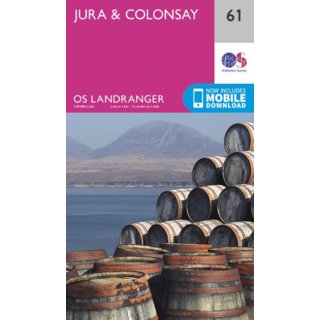No.  61 - Jura & Colonsay1:50.000