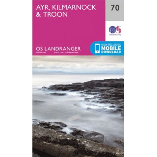 No.  70 - Ayr, Kilmarnock & Troon 1:50.000
