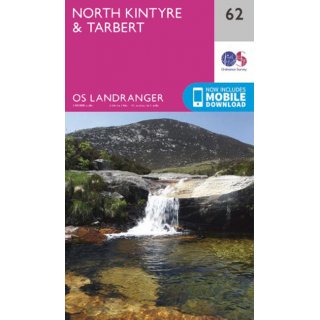 No.  62 - North Kintyre & Tarbert 1:50.000