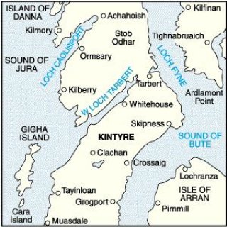 No.  62 - North Kintyre & Tarbert 1:50.000
