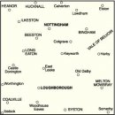 No. 129 - Nottingham & Loughborough 1:50.000