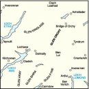 No.  50 - Glen Orchy & Loch Etive 1:50.000