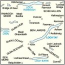 No.  51 - Loch Tay & Glen Dochart 1:50.000